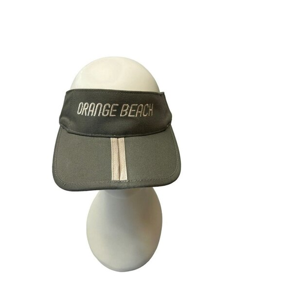 Orange Beach Green Adjustable Visor Hat Jhats Brand The Packer Foldable NWT New - Picture 1 of 6